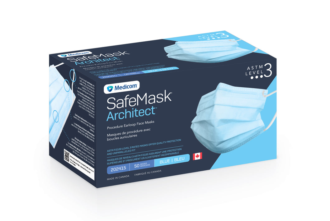 SafeMask® Architect™ Procedure Earloop Face Mask